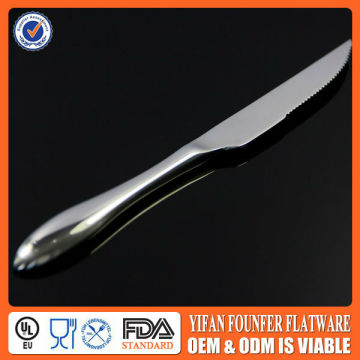 2014 best selling top quality stainless steel cutlery dinner knife