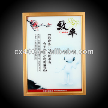 injection texture advertising boards for elevator
