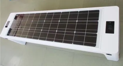 solar powered charging benches