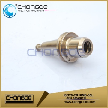 High Precision ISO20-ER16MS-35L Quenching Spring Collet