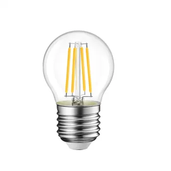 LED Filament Bulbs: PES SAA ETL Series in 12V, 24V, 36V - Available in E22, E26, E27 & G45 B22 Types with 2W, 4W, 6W Power
