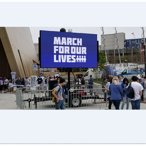 Mobile Advertising Sign P5 Led Screen