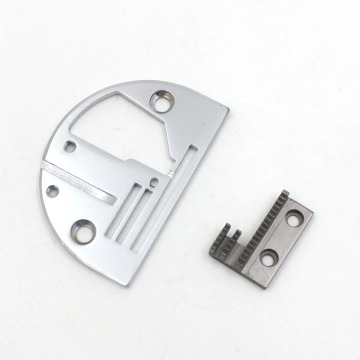 YUK Flat Car, Synchronous Car K10 Edger Cylinder Matching Needle Plate and Feed Dog Replacement Parts