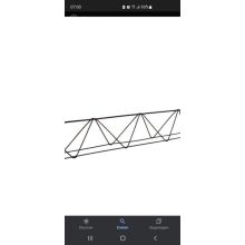 triangle rebar reinforced concrete trusses height 80mm 100mm