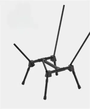 Black Light Moon Fishing Portable Picnic Fishing Aluminum Alloy Folding Camping Chair
