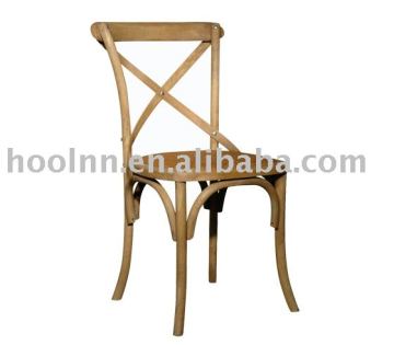 French-style cross back dining chair ED-024