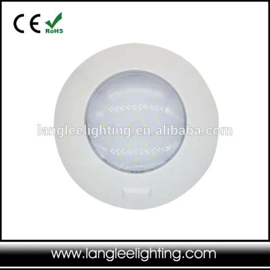 Round White color 4.5W LED Puck Light 10-28V with Switcher for Boat and RV