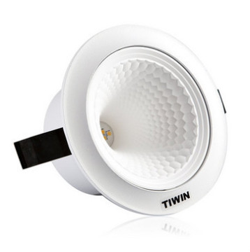 TIWIN HIGH CRI cool white 5 inch led round white downlight 10 watt