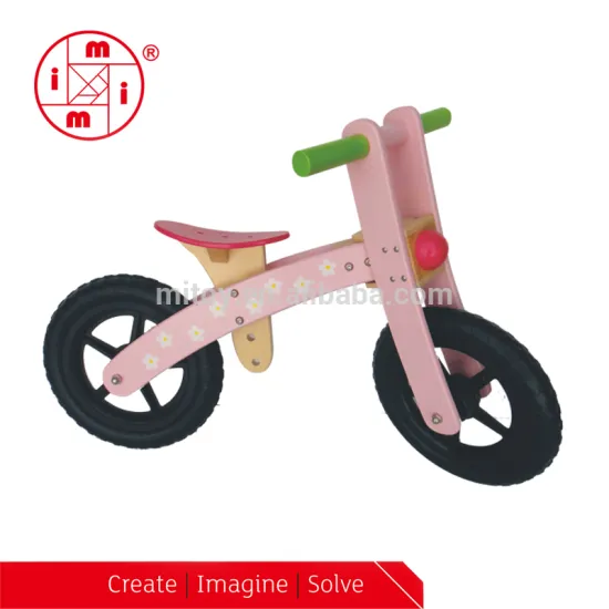 12 inch Kids balance wooden toy vehicles