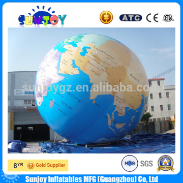 Hot Sale Advertising & Event Globe Giant Inflatable Ball