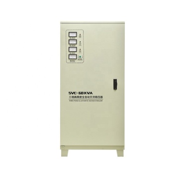 Yüksek hassasiyetli TNS/SVC-60KVA Üç Fazlı AC Voltaj Dengeleyicisi: Otomatik 60.000VA Güç Düzenleme Çözümü