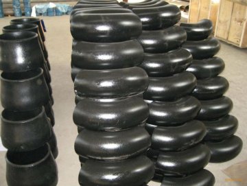 8"  long radius carbon steel 90 elbow