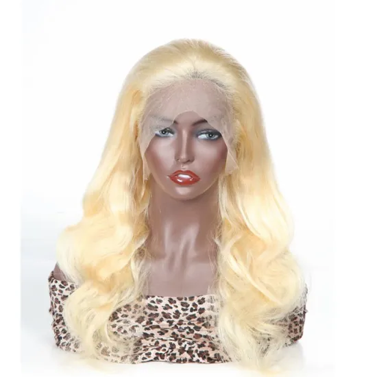 Cheap 30 Inch Virgin Transparent Blonde Bob 613 Lace Front Wig Human Hair HD Frontal Natural Hairline Blonde 613 Full Lace Wigs