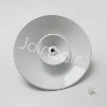 Diffuseur d&#39;air circulaire de plafond en aluminium avec cône réglable