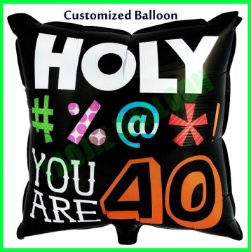 Customized Square shape Balloons for sales promotion