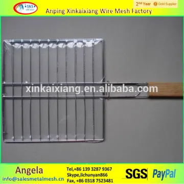 Stainless Steel barbecue grill basket manufactured in China