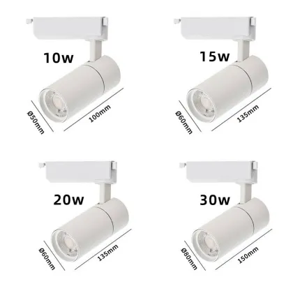 Modern Commercial Rail Lighting: Adjustable LED Track Lights, Spotlights & Linear Track Lights