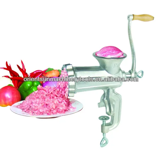 5# 8# 10# #12 22# 32# Cast iron electroplate tinned hand operate meat mincer manual meat grinder