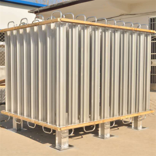 Vaporizador de temperatura de ar eficiente de troca de calor LNG/GLP