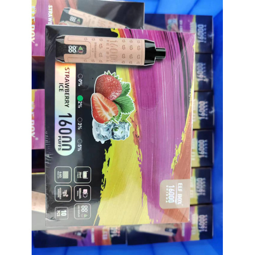 กล่องเอลฟ์ดั้งเดิม Shisha 16000 ขายส่งขนาดใหญ่