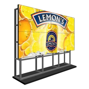 4K Indoor LCD Video Wall: 2x2 & 3x3 Mount Display for 46-55 Inch Screens