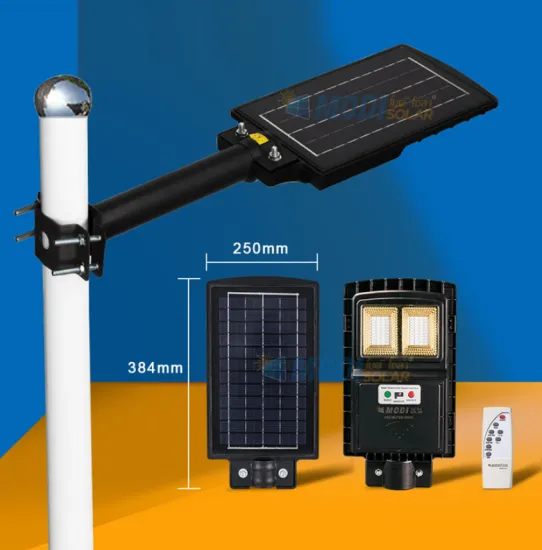 All-in-one solar street lights with sensor