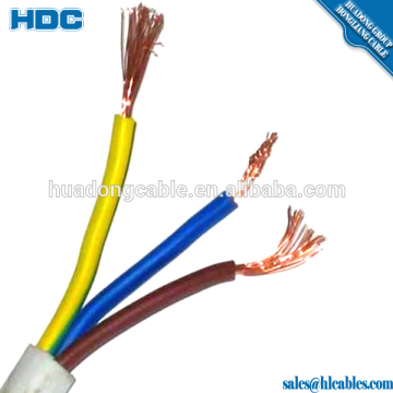 1.5mm2 2.5mm2 4mm2 6mm2 10mm2 copper conductor pvc insulation H07V-U H07V-R H07V-K Cable 450/750V