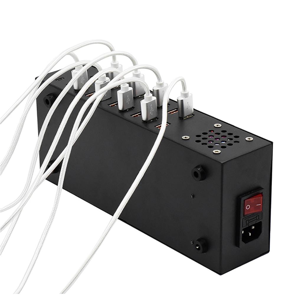 Widely compatible 4TYPE-C port (PD) + 16USB-A port (QC) chargers