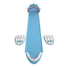 New Shark Water Inflatable Slip N Lîstikên Slide