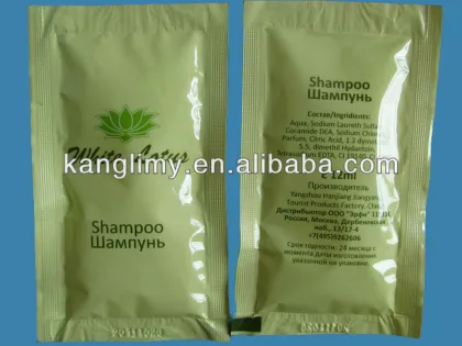 disposable shampoo and bath gel hotel shampoo
