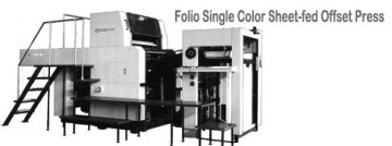 Rbs1040 Folio Single Color Sheet-fed Offset Press