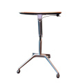 Adjustable Single Column Standing Pneumatic Desk