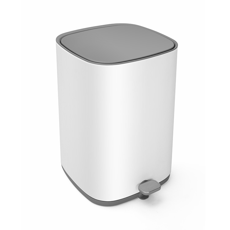 rectangle trash can