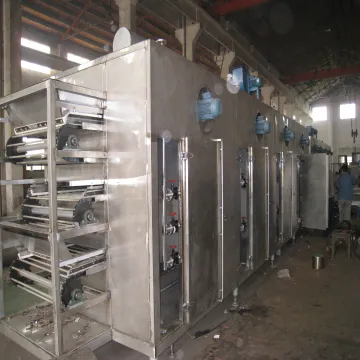 Mesh-Belt Dryer for Particle Shape Material