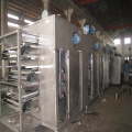 Shrimp shell Mesh-Belt mesin pengering terus menerus