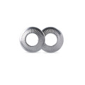 Cakera knurling keluli tahan karat Spring Washers selamat