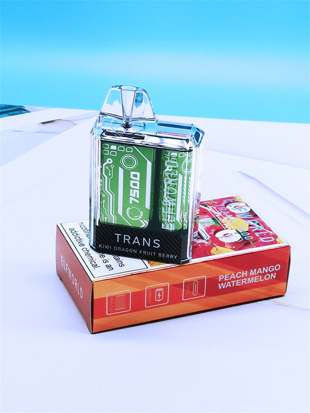 Hot Selling Elfworld Trans 7500 Puffs Disposable Device
