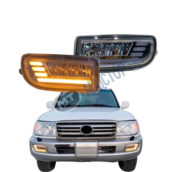 MAICTOP LED DRL Bumper Lamp Fog Lights for Land Cruiser LC100 Series 1998-2008