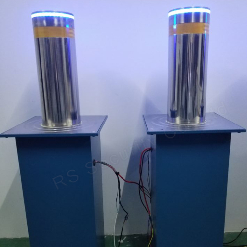 Hotel Entrance Control Automatic Hydraulic Rising Bollard