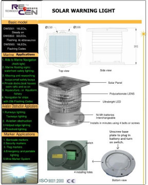 Solar Warning Light
