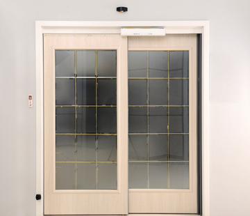 Homeuse Automatic Sliding Doors with Double Active Leafs