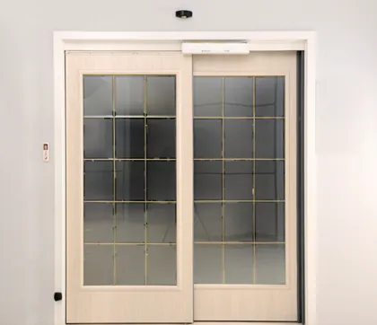 Interior Glass Automatic Sliding Door Systems