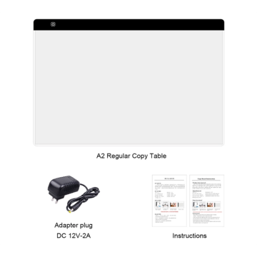 Сурон A2 Dimmable Light Table для живописи алмаза