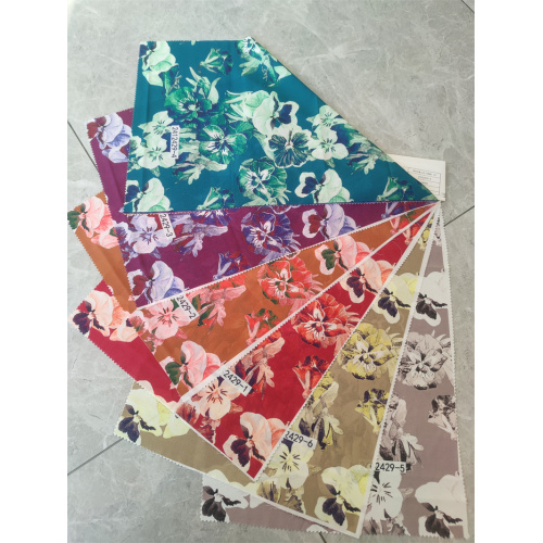 Breathable Lamination Linen Digital Printed Fabric