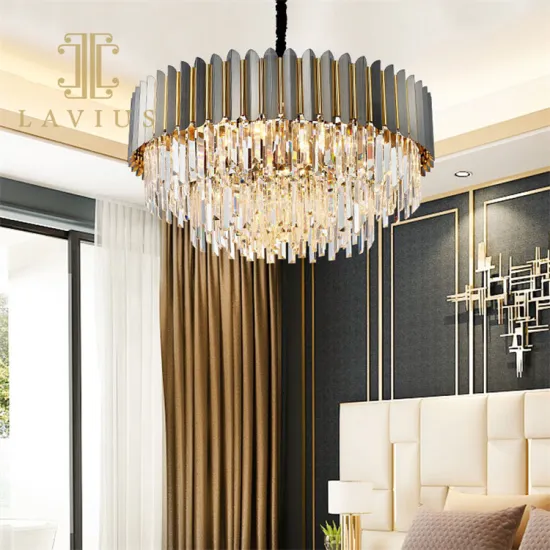 Elegant Hotel Villa Living Room Chandelier Light