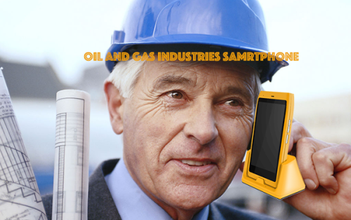 Olja och Gas Industries Smartphone