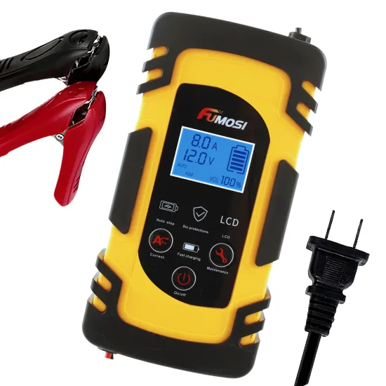 Low Price Smart 8A Auto Charger for 12V/24V Gel Batteries - Portable RV/Marine/Boat/Motorcycle Trickle Charger