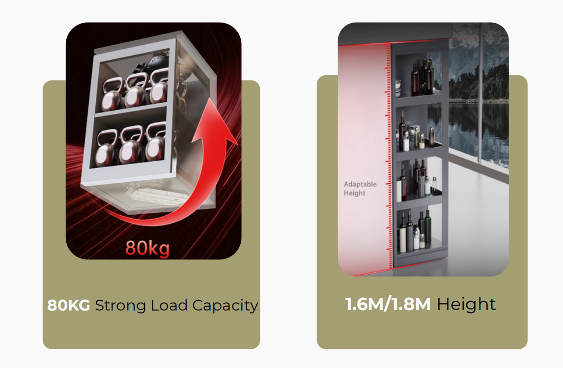 Rotating Box Closure Hardware Eliminating Dead Corners: 4 Storage Solutions Using Rotating Hardware ...