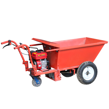 Heavy-duty trolley thickened tiger car electric trolley pull truck trailer trolley large warehouse truck