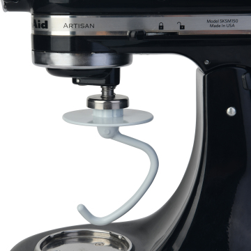 Replacement Dough Hook for Stand Mixers: Compatible with K45DH, K45, KSM90, KSM150, and K5SS Models - Fits 4.5/5.0 Quart Tilt-Head Bowls
